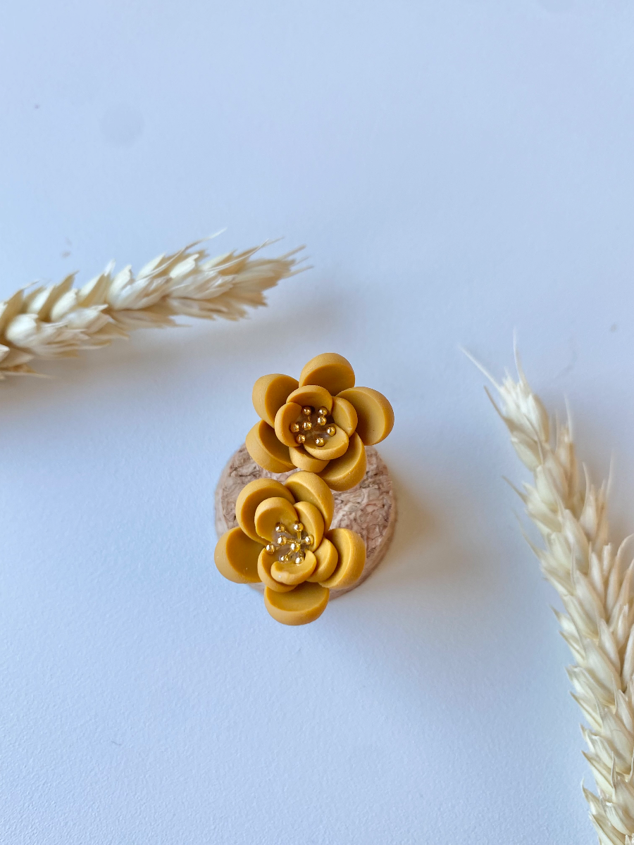 Mini flores — Amarelo