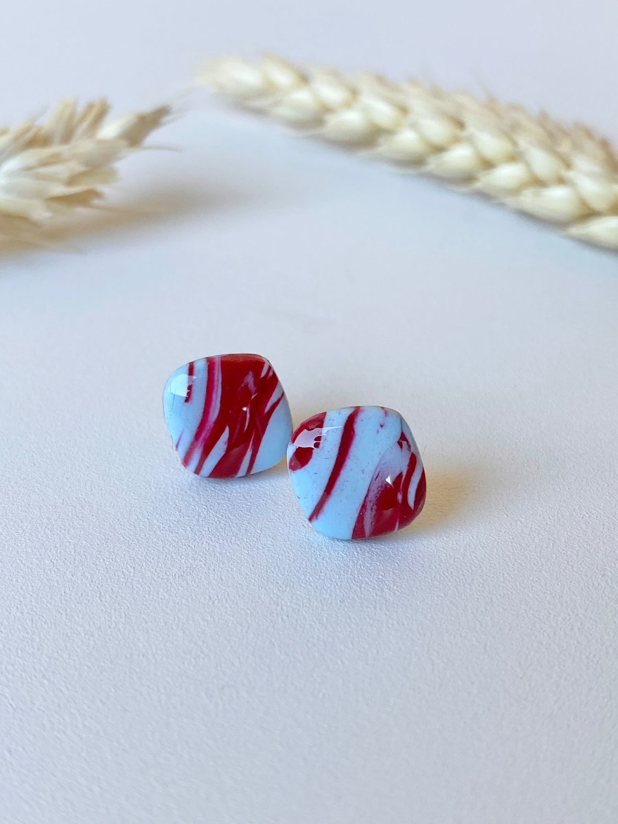 Mini Ventania — Azul e Bordô
